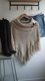 Zandkleurige poncho Only, Kleding | Dames, Only, Ophalen of Verzenden, Zo goed als nieuw, Beige