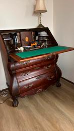 Mooie antieke / vintage secretaire, Ophalen, Zo goed als nieuw
