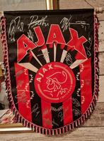 Grote vaan Ajax met handtekening, Ophalen of Verzenden, Zo goed als nieuw, Ajax, Shirt