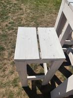 Mooie staan tafel + krukken, Huis en Inrichting, Tafels | Statafels, Ophalen, Gebruikt