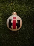 Witte kerstbal International Harvester, Ophalen of Verzenden, Nieuw
