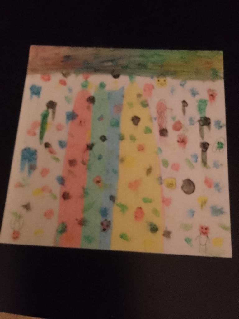 Schilderij 25 x 25 centimeter, Ophalen