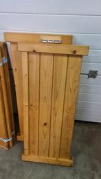 Bed eenpersoons, Ophalen, Gebruikt, 90 cm, Hout