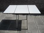 Vintage Formica klap tafel, Huis en Inrichting, Tafels | Eettafels, Ophalen, Gebruikt, 100 tot 150 cm, Vintage