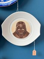 Wandbord gorilla, Antiek en Kunst, Ophalen of Verzenden