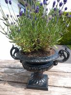 Gietijzeren franse vaas zonder plant, Tuin en Terras, Tuinvazen, Ophalen of Verzenden, Zo goed als nieuw