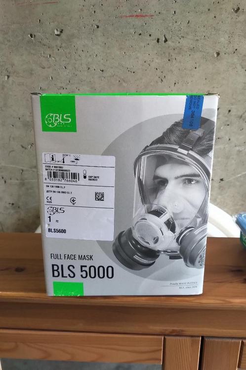 BLS5000 volgelaatsmasker stofmasker gasmasker full face mask, Doe-het-zelf en Verbouw, Adembescherming, Nieuw, Ophalen of Verzenden