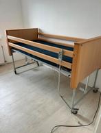 Bed hoog laag, Huis en Inrichting, Slaapkamer | Bedden, Ophalen, Gebruikt, 90 cm, Eenpersoons