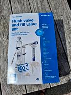 Geberit Spoelventiel en Vulventiel Set - Nieuw, Ophalen of Verzenden, Nieuw, Chroom, Toilet