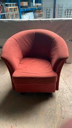 Relax fauteuil bordeau, Huis en Inrichting, Fauteuils, Ophalen, Zo goed als nieuw, 75 tot 100 cm, 50 tot 75 cm