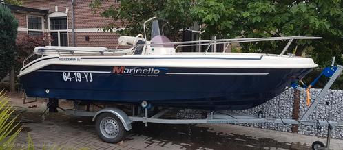 Te koop Marinello Consoleboot 5 meter, Watersport en Boten, Vis- en Consoleboten, Zo goed als nieuw, Tot 10 pk, 3 tot 6 meter