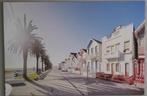 Supergroot canvas schilderij Vissershuisjes Aveiro, Portugal, Huis en Inrichting, Ophalen, 125 cm of meer, Zo goed als nieuw, Foto of Poster