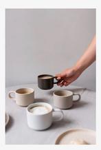 Koffie / cappuccino kopjes keramiek, Huis en Inrichting, Keuken | Servies, Ophalen, Keramiek, Zo goed als nieuw, Effen