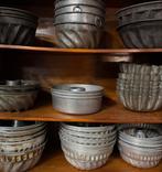 Brocante tulbandvormen bakblikken, Antiek en Kunst, Curiosa en Brocante, Ophalen of Verzenden