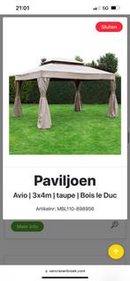 Paviljoen, 2 meter of meer, Paviljoen, Gebruikt, Minder dan 5 meter