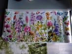 Dubbelzijdige raamsticker met bloemen en vlinders, Ophalen of Verzenden, Nieuw