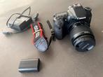 Canon EOS 70D + 18-55mm lens | Compleet & in goede staat, Audio, Tv en Foto, Fotocamera's Digitaal, Ophalen, Spiegelreflex, Canon