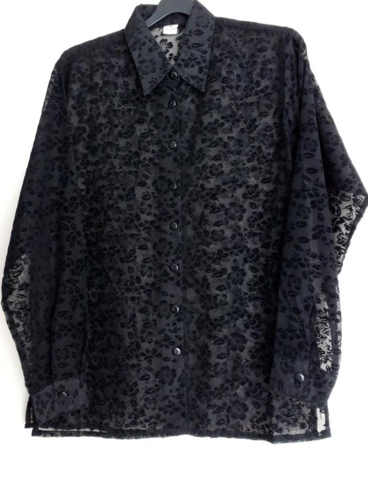 Dames Blouse -Zwart, Kleding | Dames, Blouses en Tunieken, Nieuw, Maat 42/44 (L), Zwart, Ophalen of Verzenden