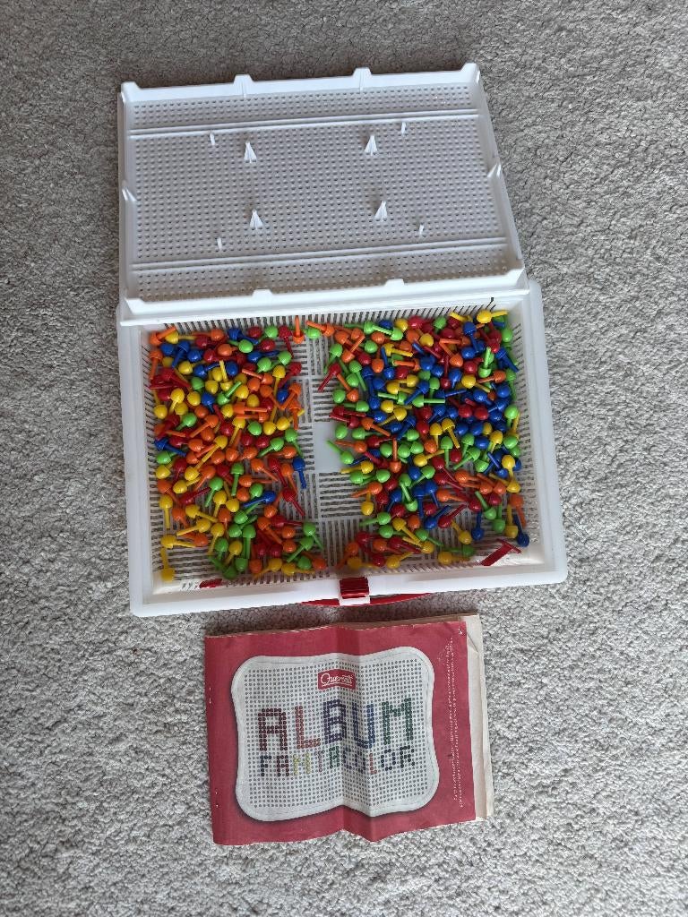 Quercetti insteek Mozaïek, Kinderen en Baby's, Speelgoed | Educatief en Creatief, Ophalen of Verzenden, Gebruikt, Bouwen