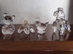4 Swarowski kristal miniaturen, Verzamelen, Swarovski, Ophalen of Verzenden, Gebruikt, Figuurtje