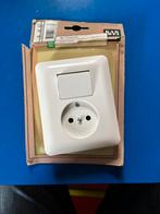 Inbouwstopcontact, Doe-het-zelf en Verbouw, Elektra en Kabels, Ophalen of Verzenden, Nieuw
