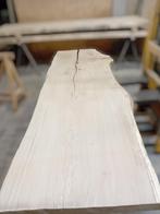 Boomstamtafel | eiken karakteristieke tafel | 1 stuk |, Ophalen, Tafel en meer, Info@tafelenmeer.nl, Eikenhout