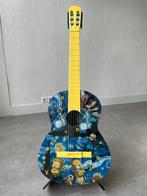 Van Gogh Gitaar - Handgemaakt Kunstobject, Ophalen of Verzenden, Nieuw, Klassieke of Spaanse gitaar