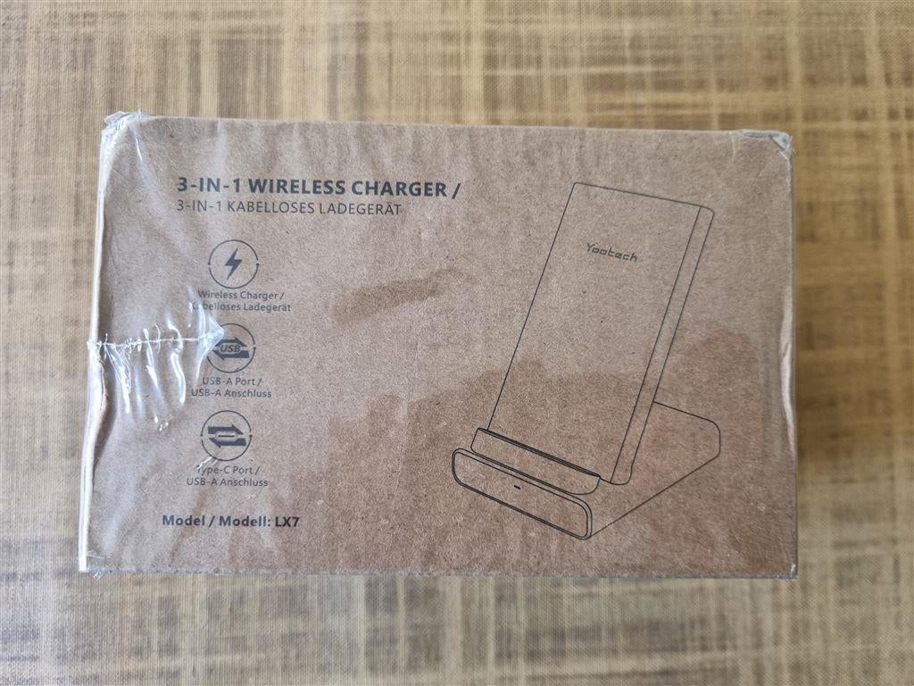 Yootech LX7 3 in 1 draadloze oplader universeel, Ophalen of Verzenden, Nieuw, Samsung