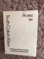 Set Truth Calvin Klein Oil essence kit,komt uit verzameling, Ophalen of Verzenden, Nieuw, Proef of Tester, Gevuld