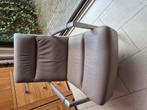 ledere fauteuil, Huis en Inrichting, Fauteuils, Ophalen, Gebruikt