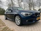 BMW 1-Serie 114I 75KW 3-DR 2012 Blauw nwe apk!, Auto's, 65 €/maand, Achterwielaandrijving, Beige, 4 cilinders