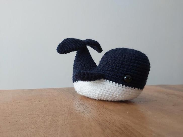 walvis gehaakt, Kinderen en Baby's, Speelgoed | Knuffels en Pluche, Nieuw, Overige typen, Ophalen of Verzenden
