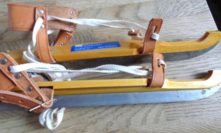 DOORLOPERS houten schaatsen friese doorloper 24, Antiek en Kunst, Antiek | Overige Antiek, Ophalen of Verzenden