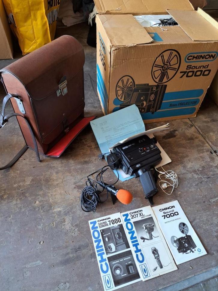 chinon camera en projector, Verzamelen, Fotografica en Filmapparatuur, Filmcamera, 1980 tot heden, Ophalen