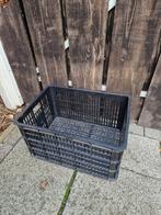 Fietskrat zwart, Ophalen of Verzenden, Gebruikt, Fietskrat