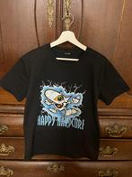 t shirt happy hardcore gabber thunderdome 90's vintage, Ophalen of Verzenden, Gedragen, Maat 56/58 (XL), Zwart