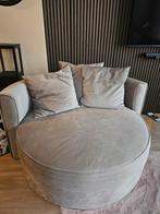 Ronde fauteuil stoel  loveseat, Ophalen, Zo goed als nieuw, Stof, 100 tot 125 cm