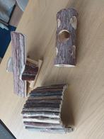 Houten kleine knaagdier speeltjes, Dieren en Toebehoren, Knaagdieren en Konijnen | Toebehoren, Ophalen of Verzenden