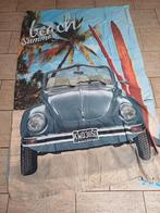 Dekbed 1 persoon vw kever, Jongetje of Meisje, Wit, Dekbedovertrek, Ophalen of Verzenden