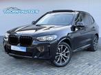 BMW X3 XDrive30e M-SPORT|PANO|LASER|T.HAAK|LEER|MEMORY|KEYLE, Auto's, Automaat, 1998 cc, Gebruikt, Zwart