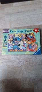 Stitch Puzzel - 3x49 Stukjes, Ophalen of Verzenden, Meer dan 50 stukjes, Zo goed als nieuw, 4 tot 6 jaar