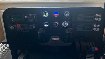 Flight Velocity Flight Simulator Cockpit Logitech Saitek beschikbaar voor biedingen