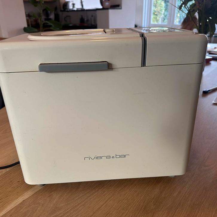 Riviera & Bar Broodbakmachine - Gebruikt, Witgoed en Apparatuur, Broodbakmachines, Gebruikt, Met timer, 800 tot 1200 gram deeg