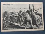 Overloon, Eng. zwaar geschut oploo kanon Stevensbeek, Verzamelen, Ophalen of Verzenden, 1940 tot 1960, Gelopen