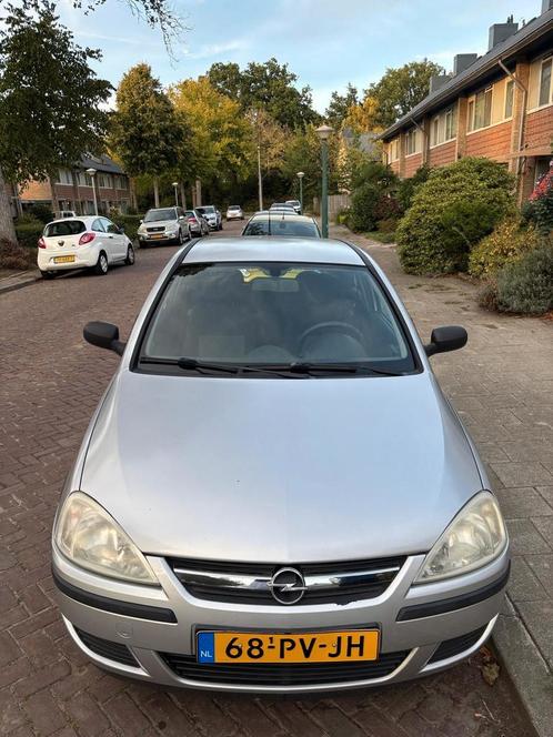 Opel Corsa 1.2 16V Twinport 3D 2004 Grijs NAP, Auto's, Opel, Corsa, ABS, Airbags, Cruise Control, Electronic Stability Program (ESP)