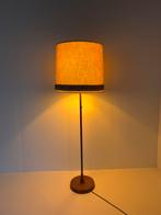Vintage teakhouten vloerlamp, Temde Leuchten ‘60, Huis en Inrichting, Lampen | Vloerlampen, Vintage retro buisframe design rotan papercord