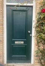 Hardhouten Voordeur - Goede Staat, Doe-het-zelf en Verbouw, Deuren en Horren, Ophalen, Gebruikt, 80 tot 100 cm, Buitendeur