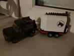 Lego Paardentrailer met Auto, Kinderen en Baby's, Speelgoed | Duplo en Lego, Ophalen, Gebruikt, Complete set, Lego
