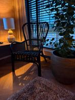 Ikea rotan stoel zwart, Huis en Inrichting, Ophalen, Gebruikt, Zwart, Eén
