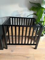 Zwarte Box rechthoekig 75 x 100 x 85 cm, Kinderen en Baby's, Boxen, Ophalen, Rechthoekig